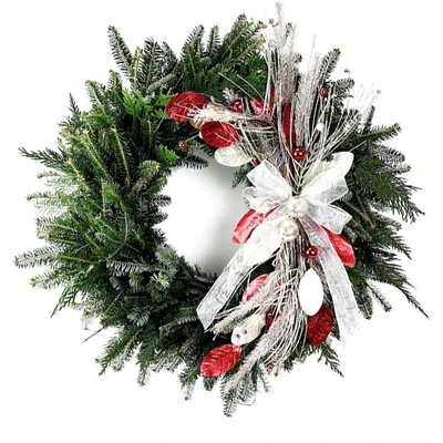 24" Glorious Decorative Wreath