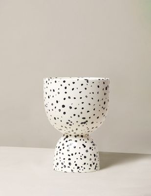 Speckled Stacked Planter