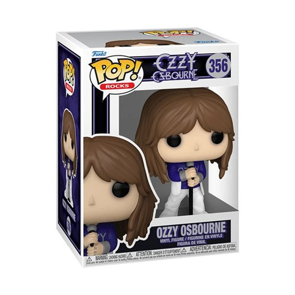 Funko Pop! ROCK Ozzy Osbourne with Microphone Stand Glitter #356