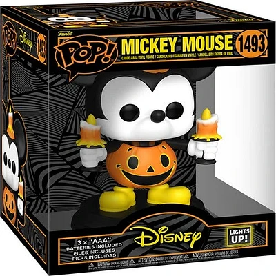 Funko Pop! Disney: Halloween Light-up Super Mickey Mouse 6in #1493 **PREORDER**