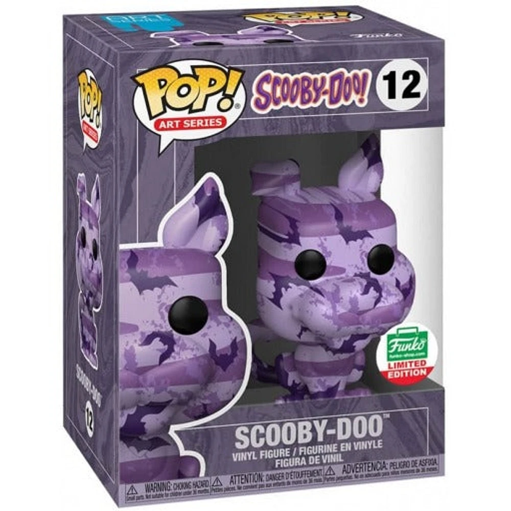 Funko Pop! ART SERIES SCOOBY DOO! SCOOBY-DOO #12 [FUNKO SHOP LIMITED ED.]