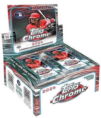 2024 Topps Chrome Baseball JUMBO Box (PREORDER) - Release 7/17/24 *FREE SHIPPING*