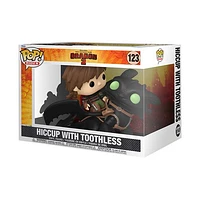 Funko Pop! Movies: How To Train Your Dragon 2 - Deluxe Rides 6" Hiccup with Toothless #123