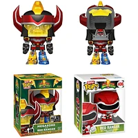 Funko Pop! Bitty Bot: Power Rangers - Megazord And Red Ranger #406 *PREORDER*