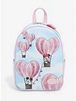 LOUNGEFLY DISNEY MINNIE MOUSE HEART BALLOON MINI BACKPACK