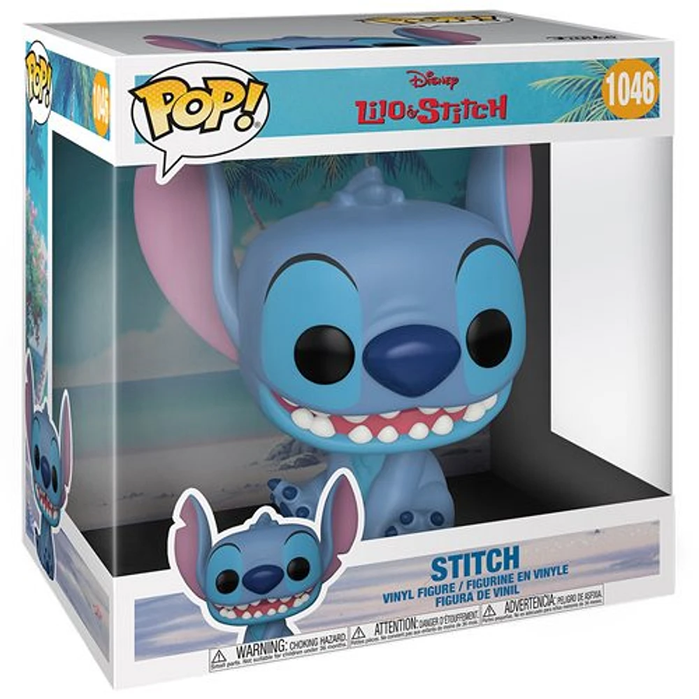 Funko Pop! Disney: Lilo & Stitch - Jumbo 10" Stitch (Seated) #1046