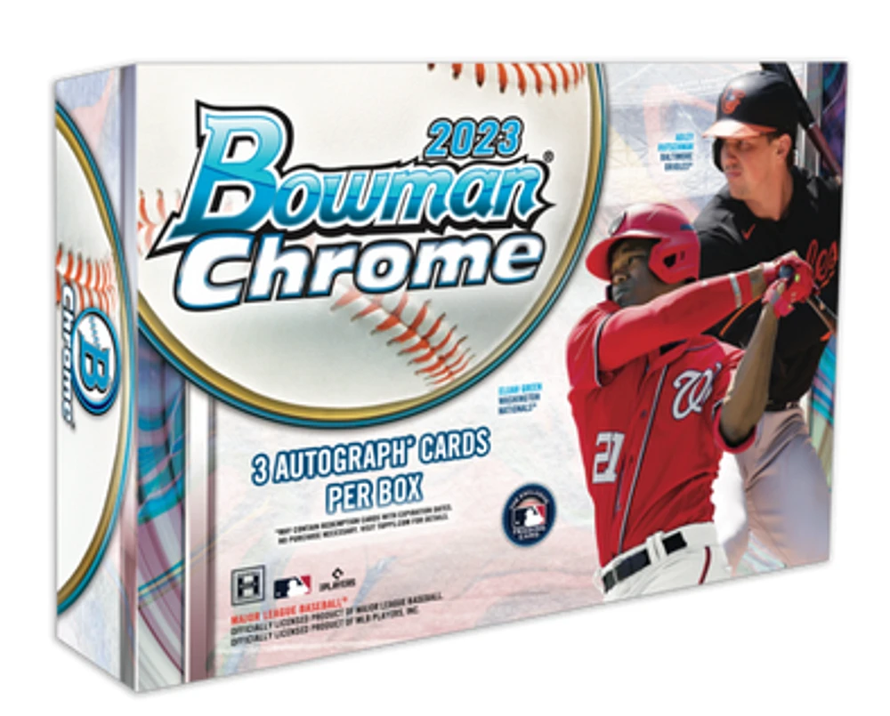 2023 MLB TOPPS BOWMAN CHROME AUTOGRAPH HTA Factory SEALED box