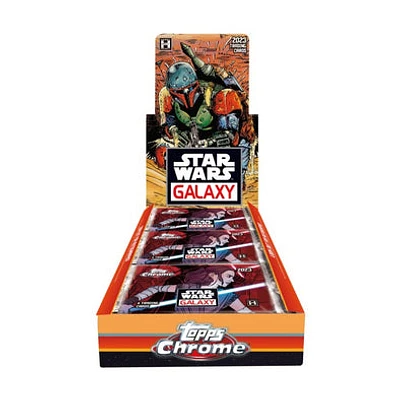 2023 STAR WARS GALAXY CHROME Factory SEALED box