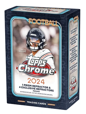 2024 TOPPS CHROME FOOTBALL VALUE BOX (BLASTER)