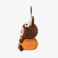 PopMart: The Monsters (Labubu) - "Happy Halloween" (Pumpkin) Vinyl Face Pendant Keychain