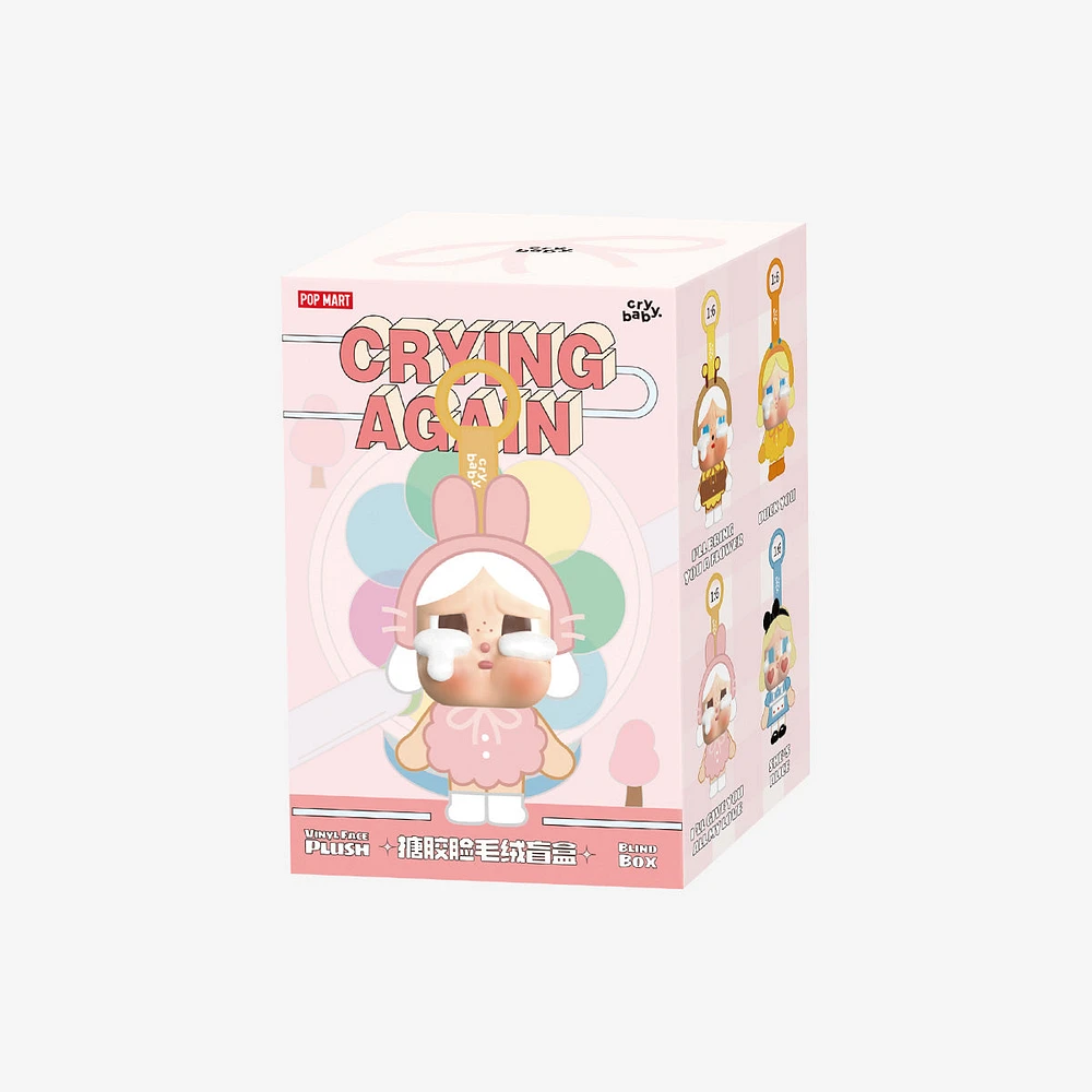 Popmart: Crybaby - Crying Again Series Vinyl Face Plush Blind Box