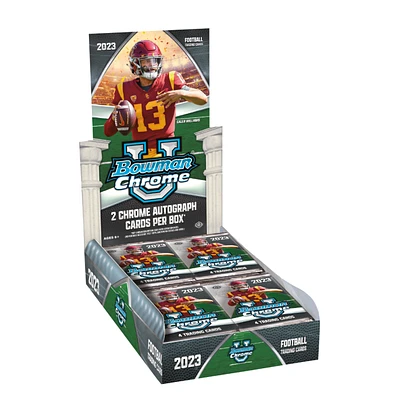 2023 Bowman University Chrome Football - Hobby Box PRESELL PREORDER OCT 11, 2023