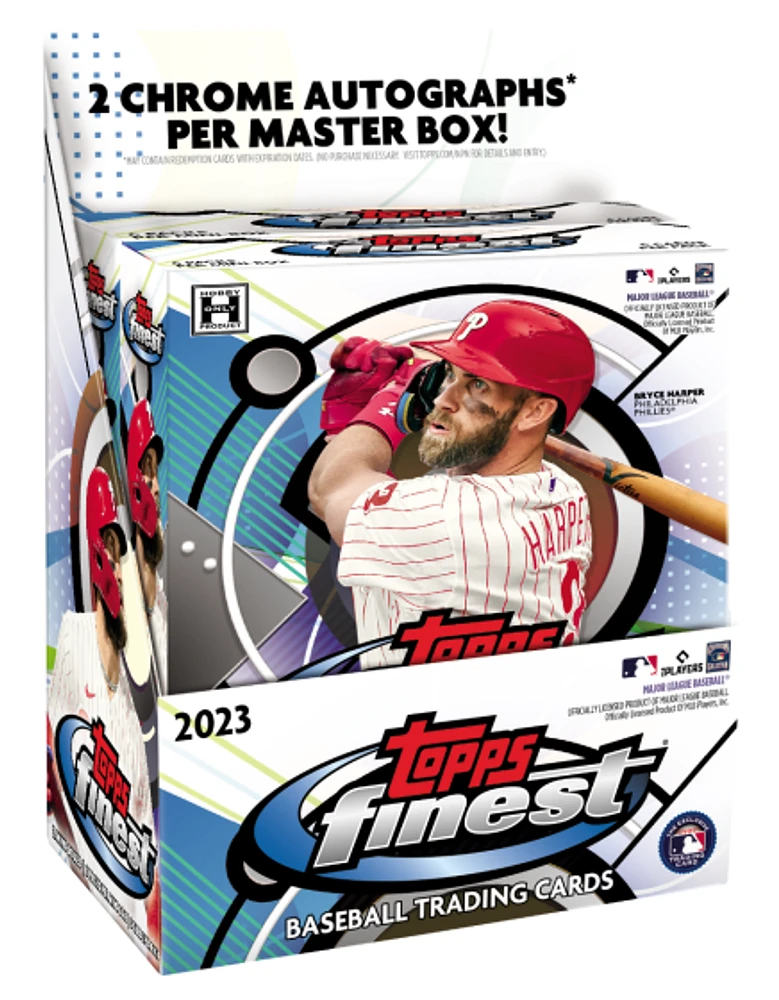 2023 MLB TOPPS FINEST BASEBALL HOBBY BOX Factory SEALED *FREE SHIPPING*