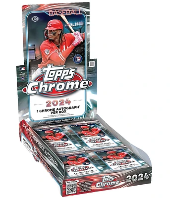 2024 Topps Chrome Baseball HOBBY Box (PREORDER) - Release 7/17/24 *FREE SHIPPING*