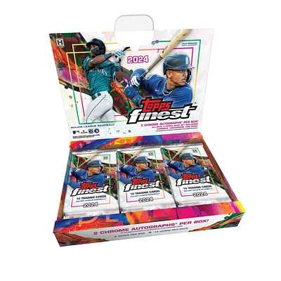 2024 Topps Finest Baseball Sealed Hobby Box - PREORDER for August 7,  2024