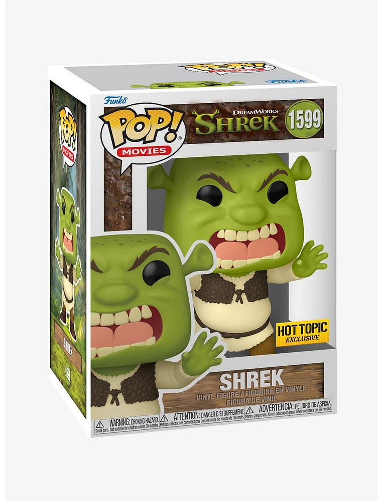 Funko Pop! SHREK SCREAMING/GROWLY FACE #1599 [HOT TOPIC Exclusive] *PREORDER*