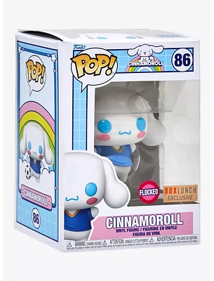 Funko Pop! Sanrio - Cinnamoroll with Soccer Ball (Flocked) #86 [BoxLunch Exclusive]