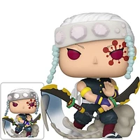 Funko Pop! Anime: Demon Slayer - Tengen Uzui #1533 / Daki #1534 Aoi Kanzaki #1535 Tanjiro Kamado ##1530 Zenitsu Agatsuma #1531 Inosuke Hashibara #1532