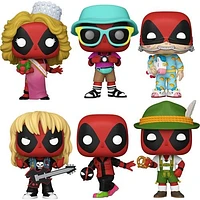 Funko Pop! Marvel: Deadpool - Beauty Pageant / Lederhosen Bowling Heavy Metal Sleepover Tourist