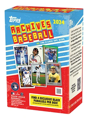 2024 Topps Archives Baseball Collector's Value Box Factory Sealed New 56 Cards