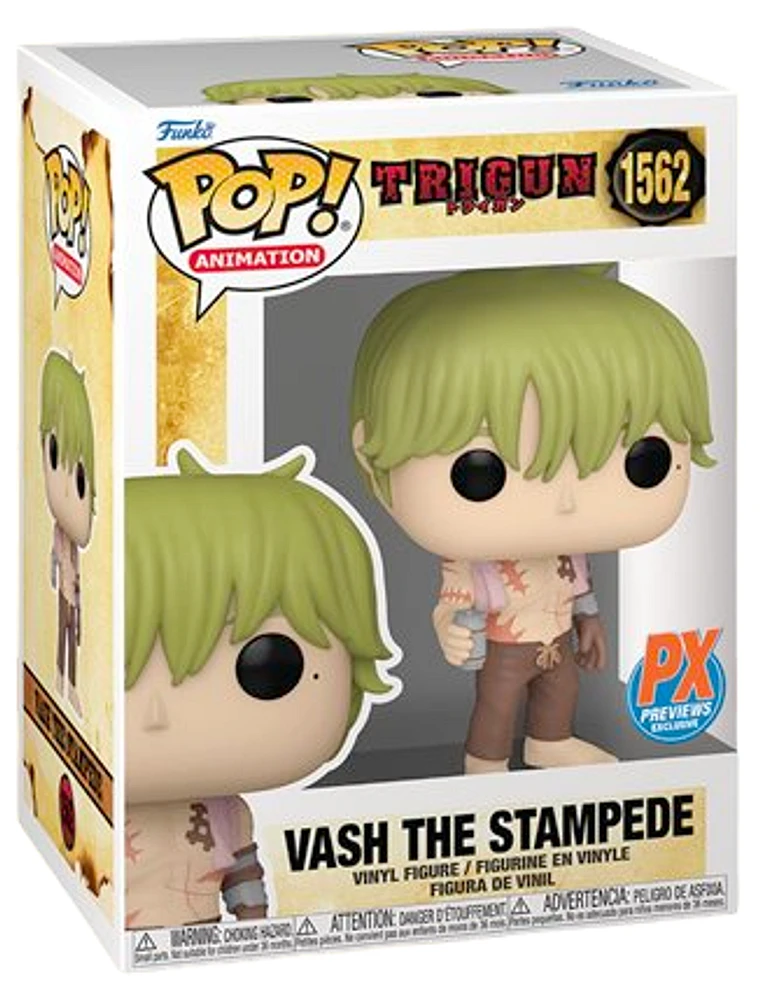 FUNKO POP! ANIME TRIGUN VASH THE STAMPEDE #1562 [PX EXCLUSIVE] *PREORDER*
