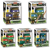 Funko Pop! Television: Teenage Mutant Ninja Turtles - Donatello / Leonardo Raphael Michelangelo Slash