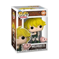 Funko Pop! Anime: Seven Deadly Sins - Meliodas / Zeldris Merlin Estarossa Jumbo 10" Diane with Gideon Hammer