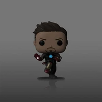 Funko Pop! MARVEL Iron Man 3 Tony Stark GLOW #1416 [EE Exclusive]