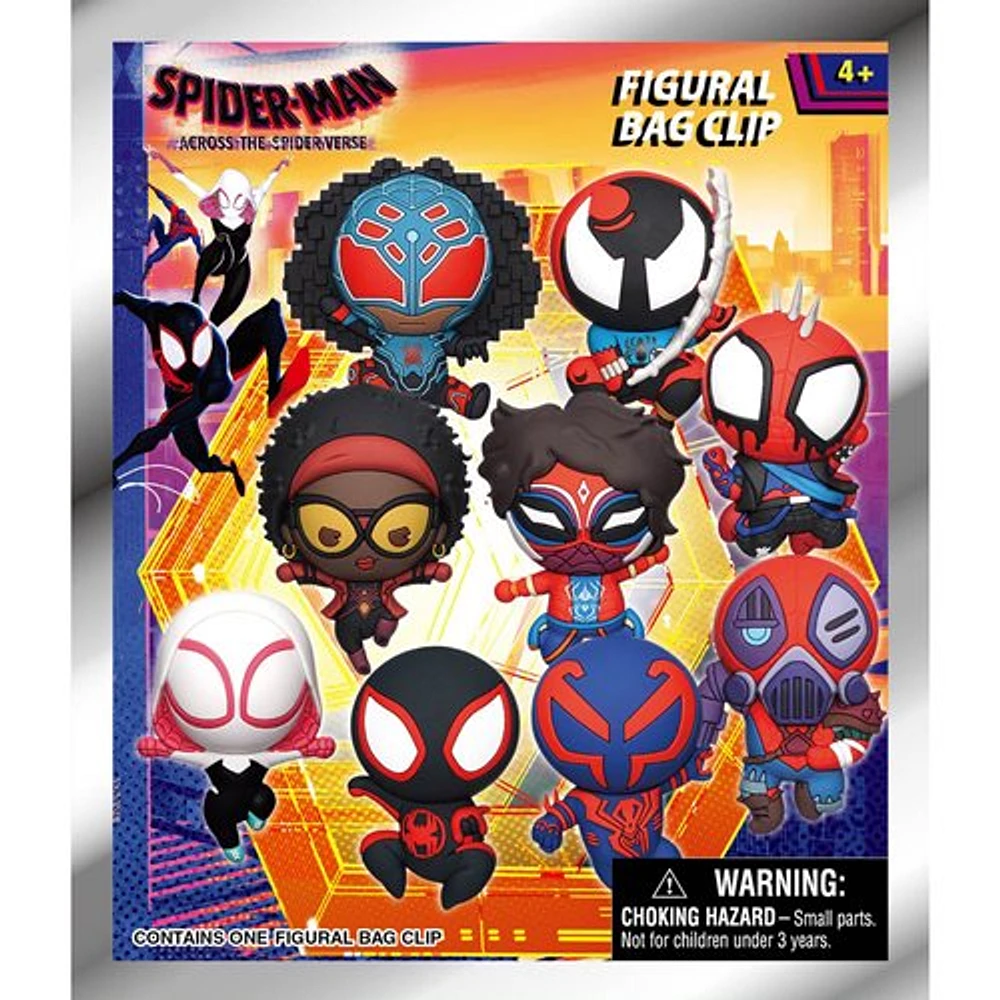 Spider-Man: Across the Spider-Verse 3D Foam Bag Clip