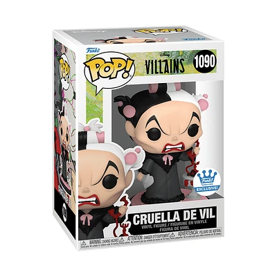 Funko Pop! DISNEY VILLAIN CRUELLA DE VIL HOLDING PHONE #1090 *PREORDER*