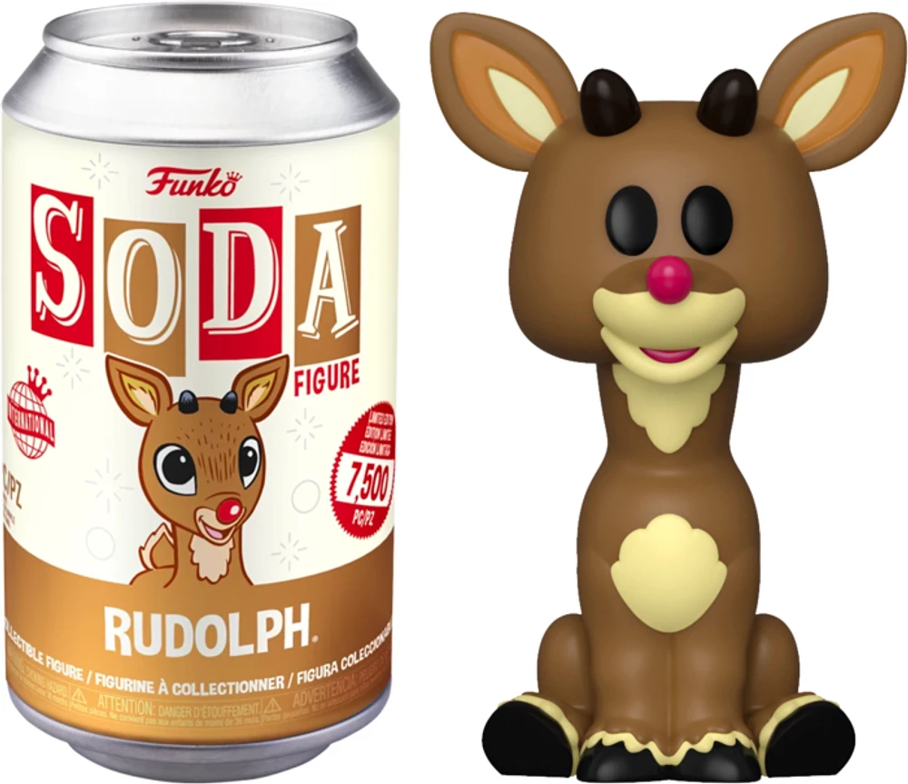 RUDOLPH FUNKO SODA VINYL LIMITED EDITION 7,500