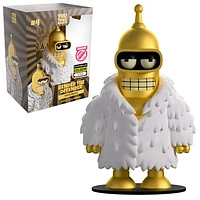 YouTooz: Futurama - Bender The Offender Vinyl Figure (Chrome) #4 [Limited 750pcs - Entertainment Earth Exclusive] *PREORDER*