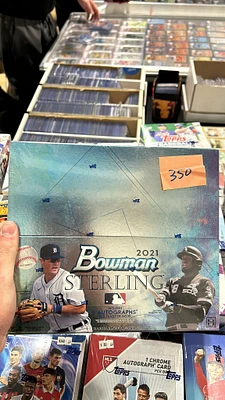 Topps 2021 Bowman Sterling Baseball Hobby Box