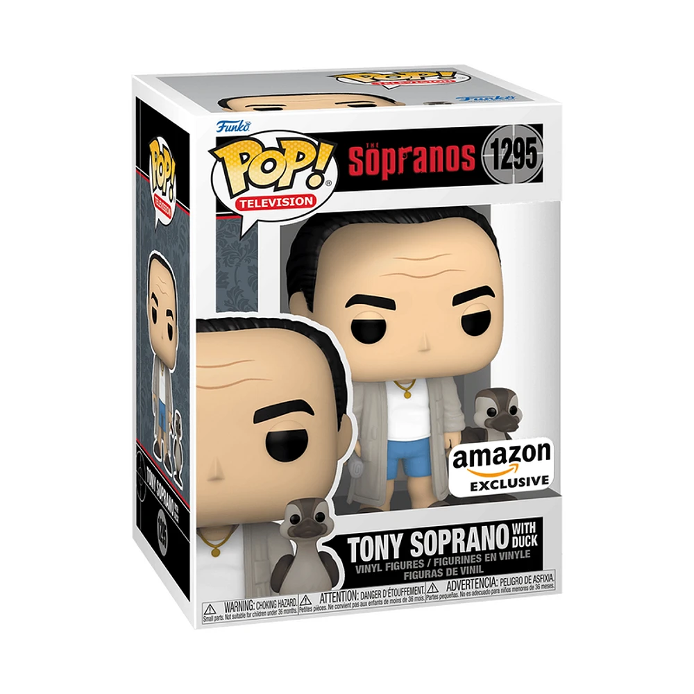 Funko Pop! Television: The Sopranos - Tony Soprano with Duck #1295 [Amazon Exclusive]