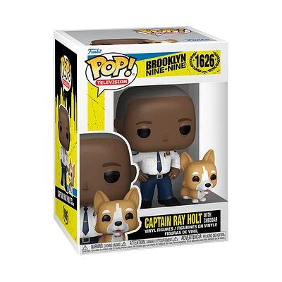 Funko Pop! Television: Brooklyn Nine-Nine - Captain Holt with Cheddar #1626