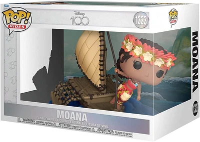 Funko Pop! Ride Super Deluxe: Disney 100 - Moana on Sailboat #1323