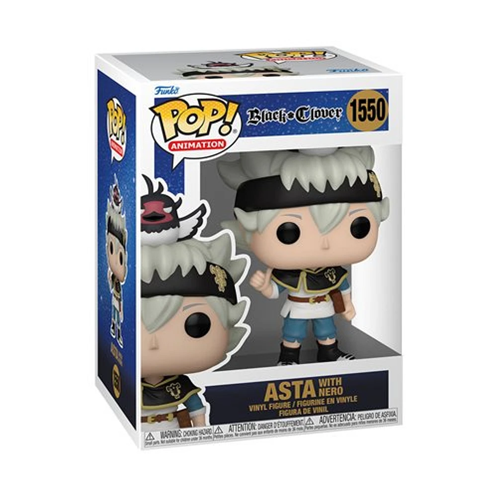 Funko Pop! Anime: Black Clover - Asta with Nero / [GITD] Fuegoelon Julius Klaus Mimosa