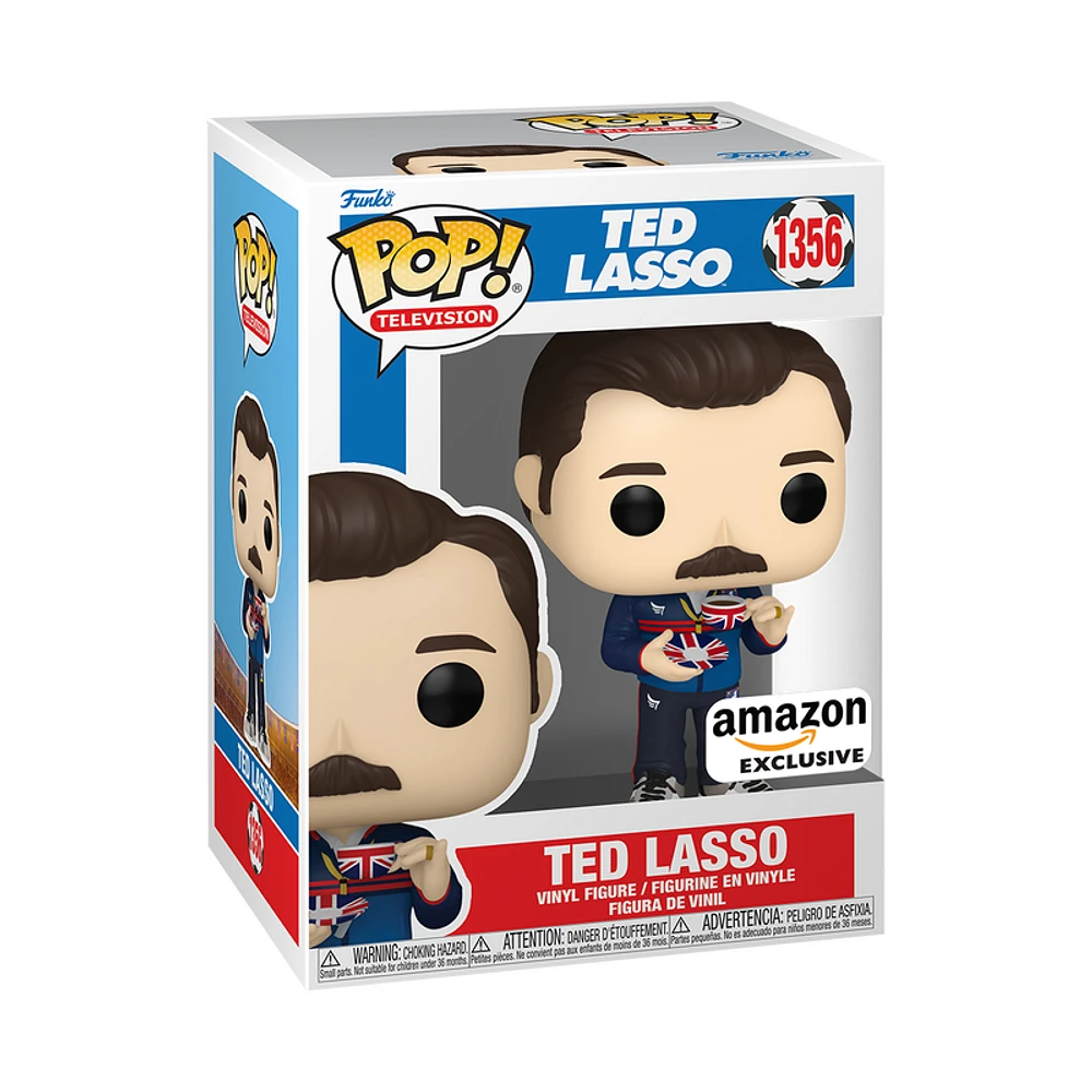 Funko Pop! Television - Ted Lasso with Tea Cup #1356 [Amazon Exclusive]