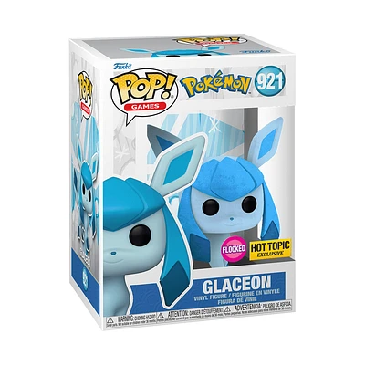 Funko Pop! Games: Pokemon - Glaceon (Flocked) #921 [Exclusive]