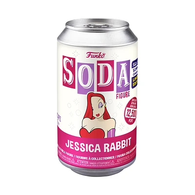 FUNKO SODA VINYL DISNEY JESSICA RABBIT [2023 SDCC SHARED EXCLUSIVE]