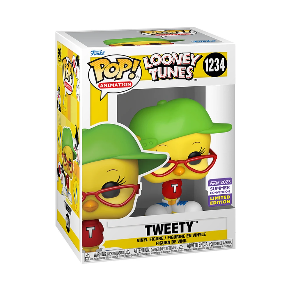 FUNKO POP! TELEVISION LOONEY TUNES TWEETY in Sweater #1234 [2023 SDCC SHARED EXCLUSIVE] *PREORDER*