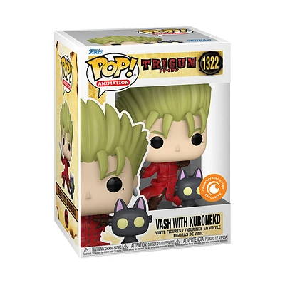 Funko Pop! Anime: Trigun - Vash with Kuroneko #1322 [CrunchyRoll Exclusive]
