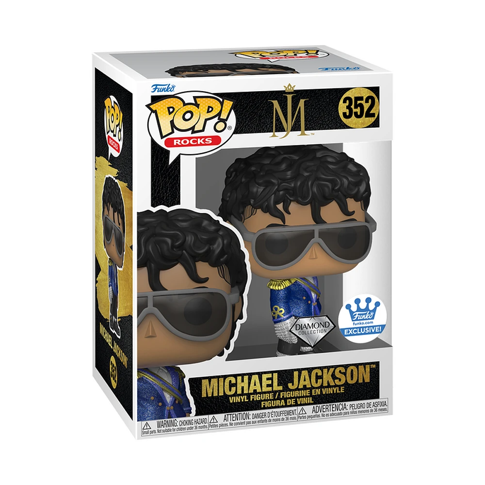 FUNKO POP! ROCKS - MICHAEL JACKSON (1984 GRAMMY'S) (DIAMOND) #352 [FUNKO SHOP EXCLUSIVE]