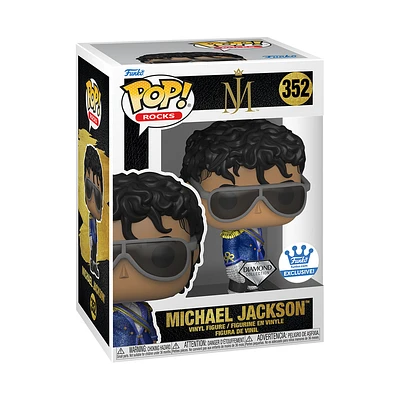 FUNKO POP! ROCKS - MICHAEL JACKSON (1984 GRAMMY'S) (DIAMOND) #352 [FUNKO SHOP EXCLUSIVE]