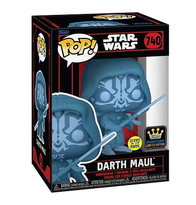 Funko Pop! Star Wars - Darth Maul #740 [Specialty Series Exclusive - GITD]