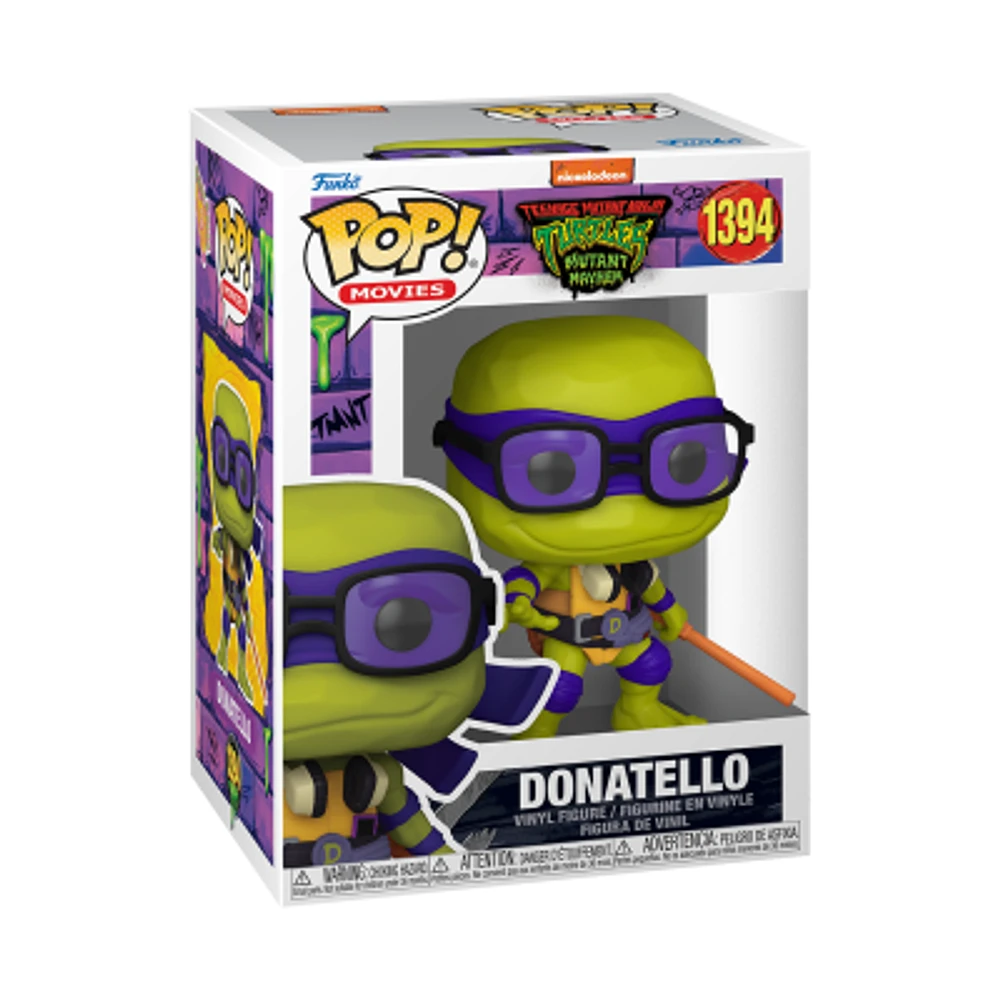 Funko Pop! MOVIES TEENAGE MUTANT NINJA TURTLES MUTANT MAYHEM DONATELLO #1394