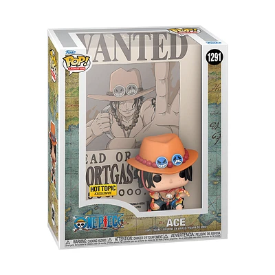 Funko Pop! Animation: ONE PIECE WANTED POSTER - PORTGAS ACE [HOT TOPIC EXCLUSIVE] #1291