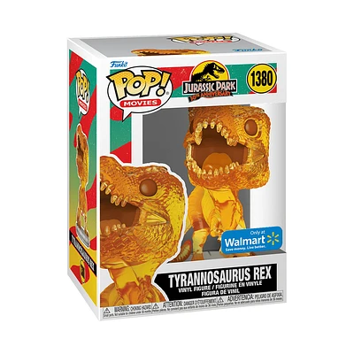 Funko Pop! Movies: Jurassic Park - Tyrannosaurus Rex (Translucent) #1380 [Walmart Exclusive]