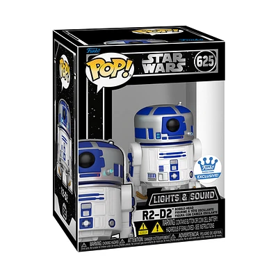 Funko Pop! STAR WARS R2-D2 LIGHTS AND SOUNDS #625 [FUNKO SHOP EXCLUSIVE]