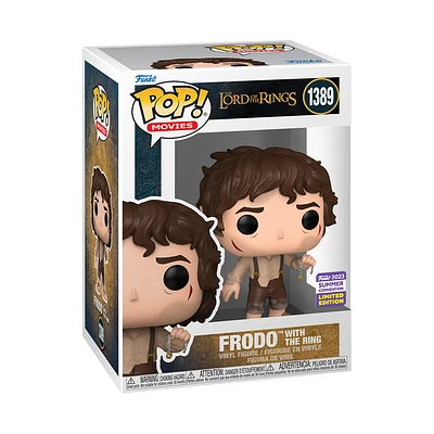FUNKO POP! MOVIE LORD OF THE RINGS FRODO with RING #1389 [2023 SDCC SHARED EXCLUSIVE] *PREORDER*